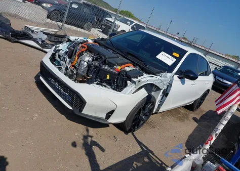 2025 Honda Civic Hybrid Sport/Sport Touring z USA, uszkodzony, nr VIN 2HGFE4F87SH339693